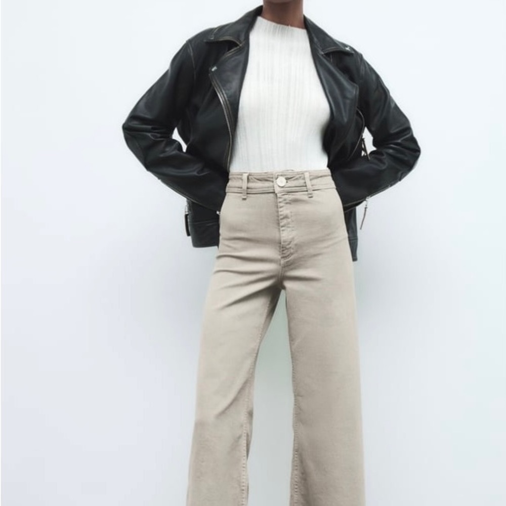 Zara khaki pants NWOT